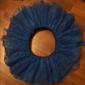 blue tutu